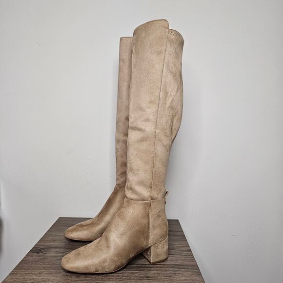 Michael Kors Shoes - Michael Kors Braden Microsuede Tall Boots Size 5.5 NWT